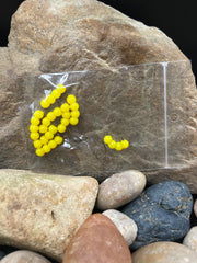 Yellow Trout Eggs with Hooks - 8 Pack